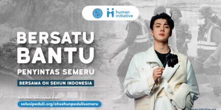 Kuatkan Persaudaraan Bantu warga Semeru Bersama OH Sehun Indonesia