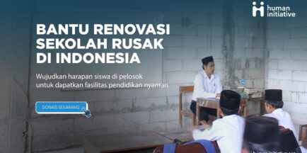 #Renovasi Sekolah Rusak, Selamatkan Masa Depan Anak Indonesia