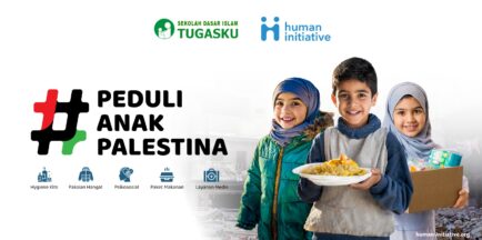 Bantuan Paket Makanan Anak Palestina